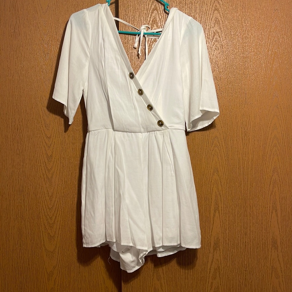 White romper!!